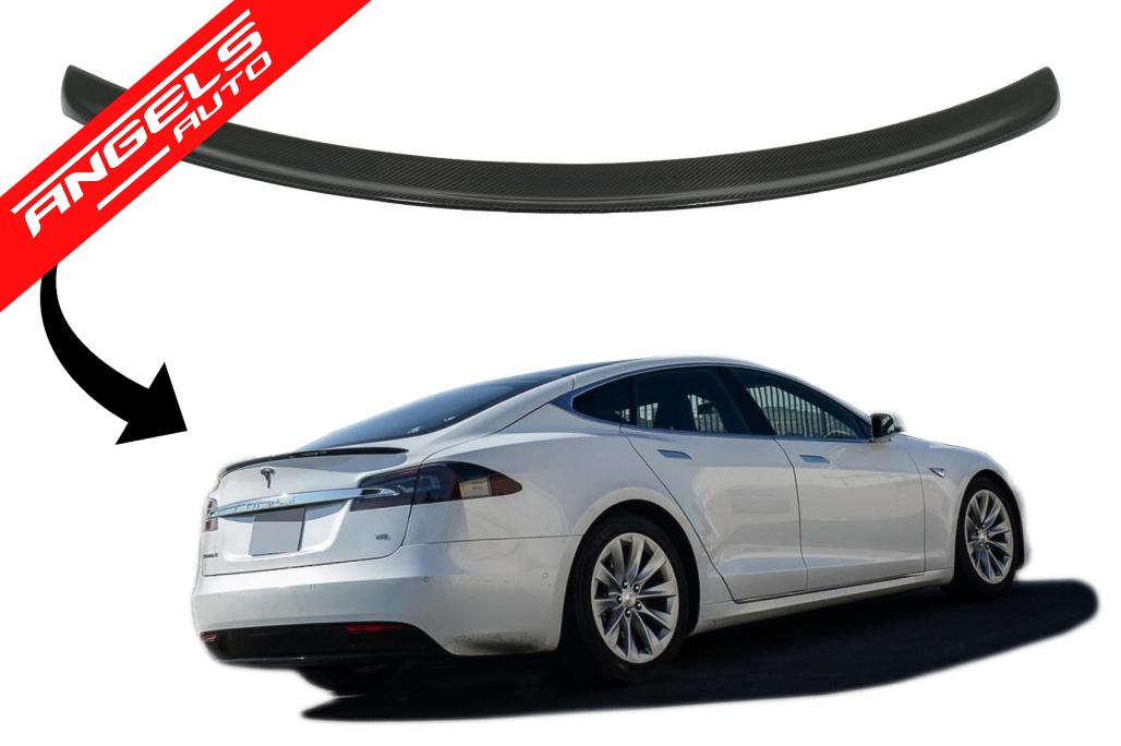 Eleron Portbagaj compatibil cu Tesla Model S 2012-up Carbon Real Design
