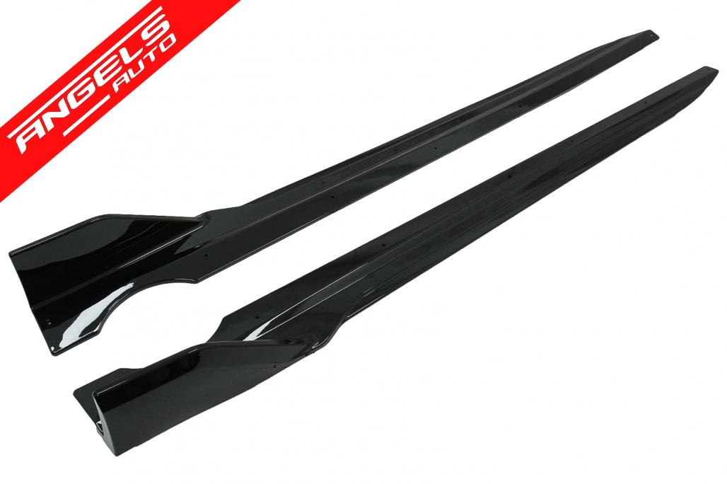 Pachet Aero compatibil cu BMW X5 G05 (2018-2022) M-Tech Black Knight Look Negru Lucios - imagine 7