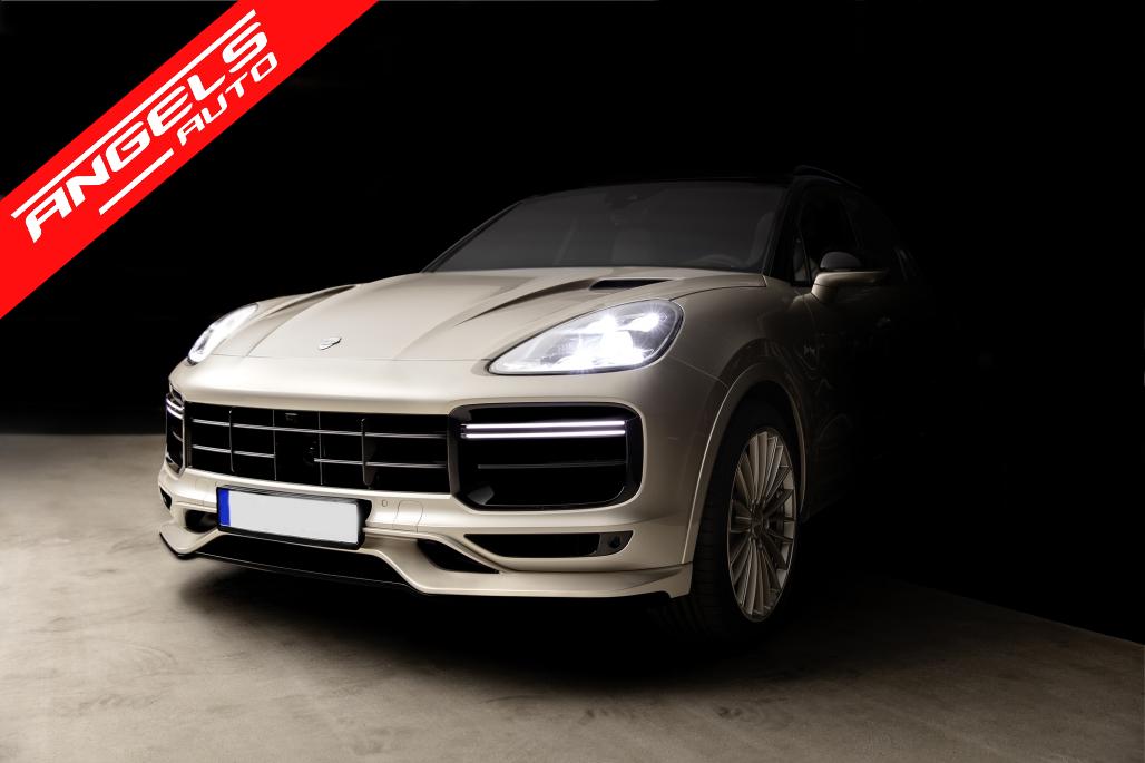 Pachet Kit compatibil cu Porsche Cayenne 9Y0 2018-Up Conversie Turbo sau Aero Design - imagine 8