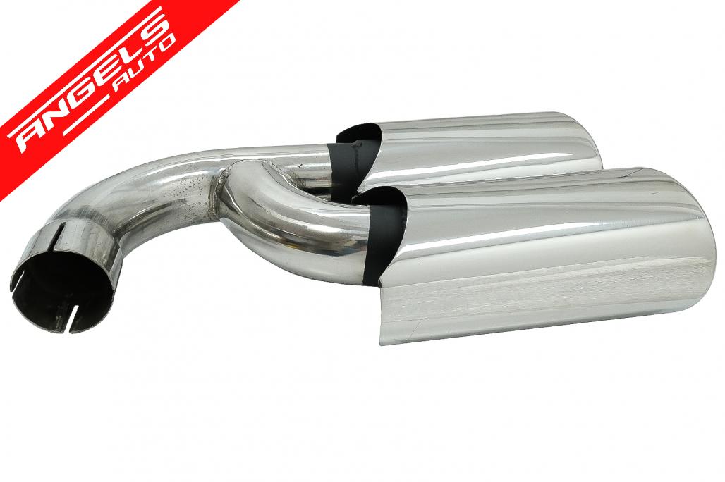 Tobe compatibile cu Porsche Cayenne Facelift SUV 9PA1 V8 (2007-2010) Duble Crom - imagine 3