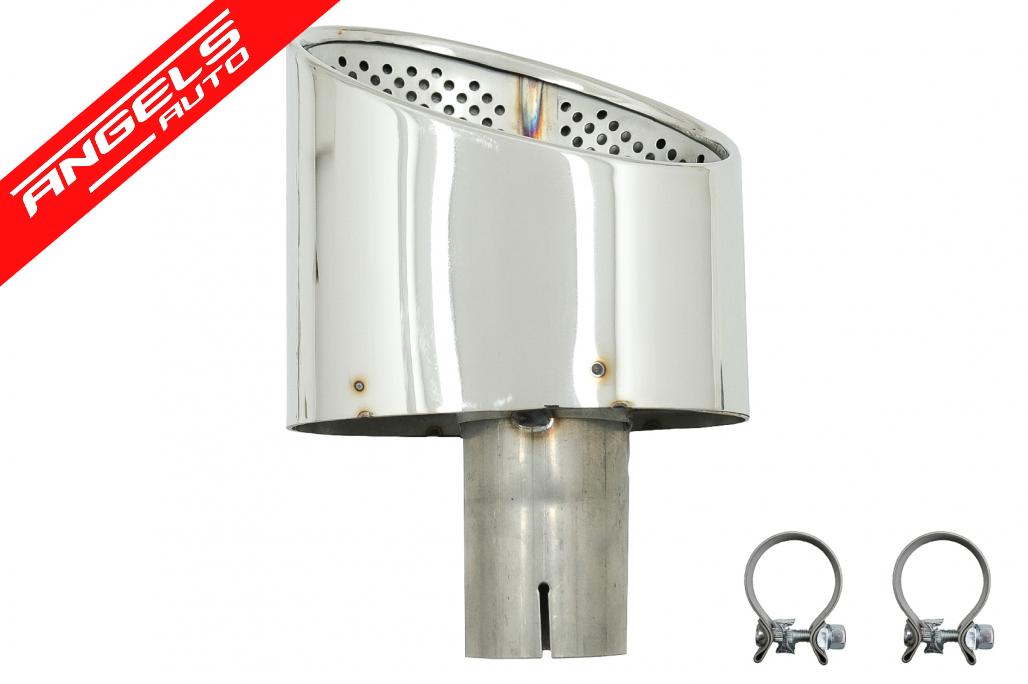 Ornamente tobe compatibile cu Audi A4 B9 (2016-2019) A5 F5 (2017-2019) Crom - imagine 3