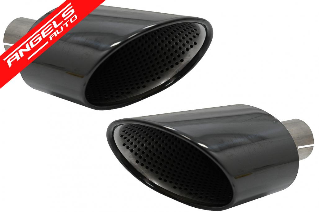 Ornamente tobe compatibile cu Audi A4 B9 (2016-2019) A5 F5 (2017-2019) Negru