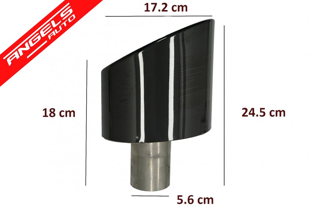 Ornamente tobe compatibile cu Audi A4 B9 (2016-2019) A5 F5 (2017-2019) Negru - imagine 2