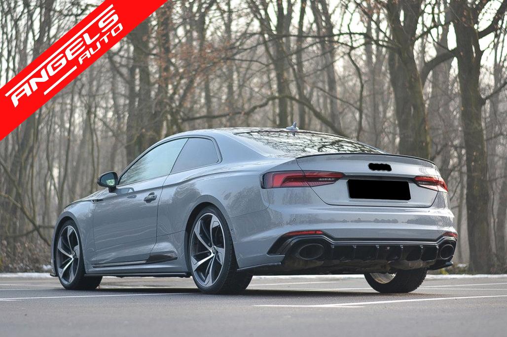 Ornamente tobe compatibile cu Audi A4 B9 (2016-2019) A5 F5 (2017-2019) Negru - imagine 8