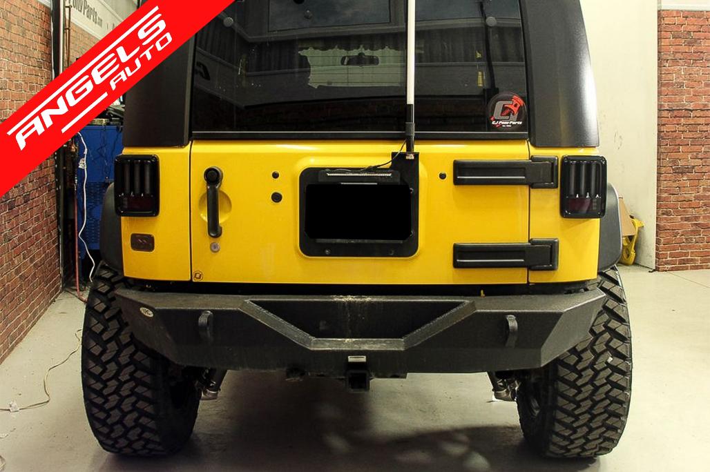 Stopuri Full LED compatibile cu Jeep Wrangler JK (2007-up) LEDBar Fumuriu - imagine 7