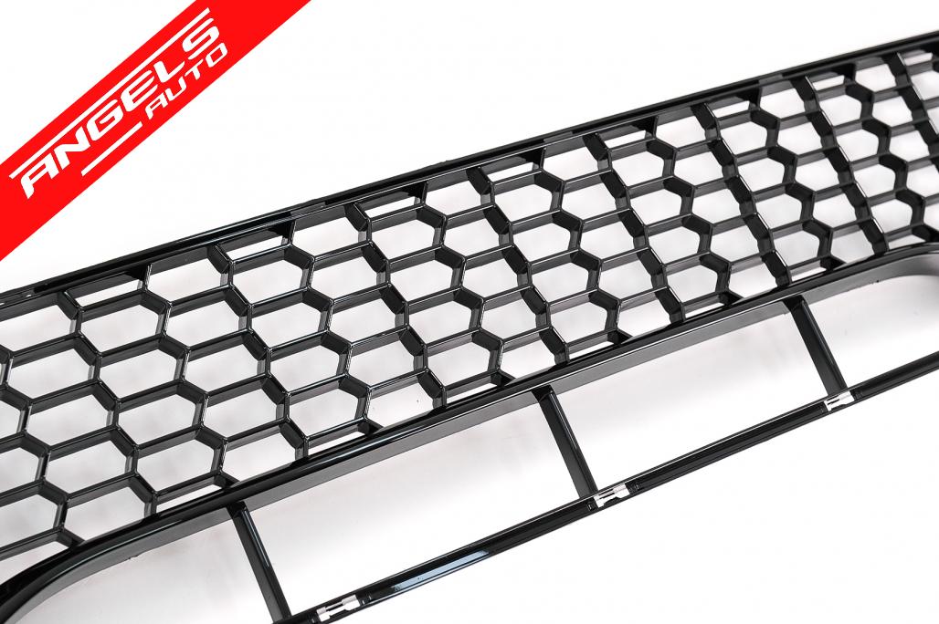 Grila Central Inferioara compatibila cu BMW G30 G31 2017-2019 M5 Design Negru Lucios - imagine 4
