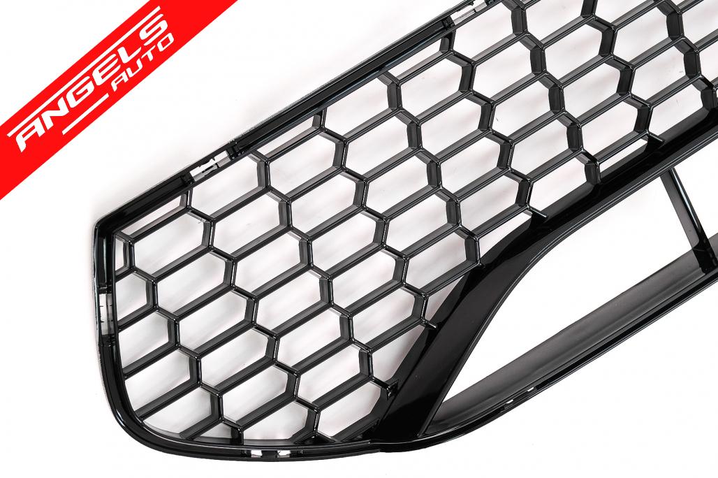 Grila Central Inferioara compatibila cu BMW G30 G31 2017-2019 M5 Design Negru Lucios - imagine 5