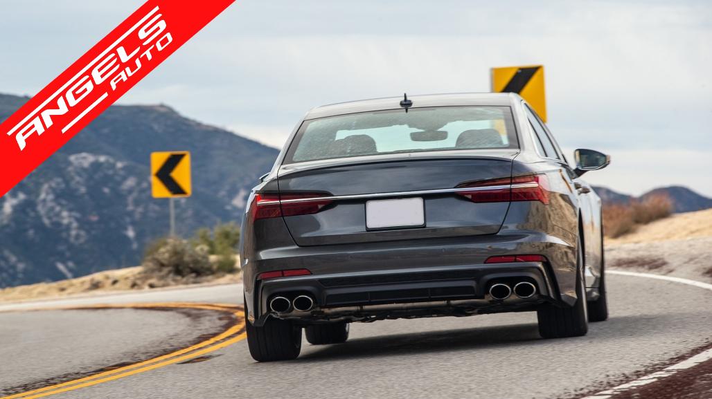 Difuzor Spate si Tobe compatibil cu Audi A6 C8 4K Avant Sedan 2018-up S6 Look Negru - imagine 7