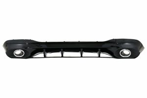 Difuzor Spate cu Tobe Crom compatibil cu Mercedes CLA X118 C118 2019-up CLA45S Look