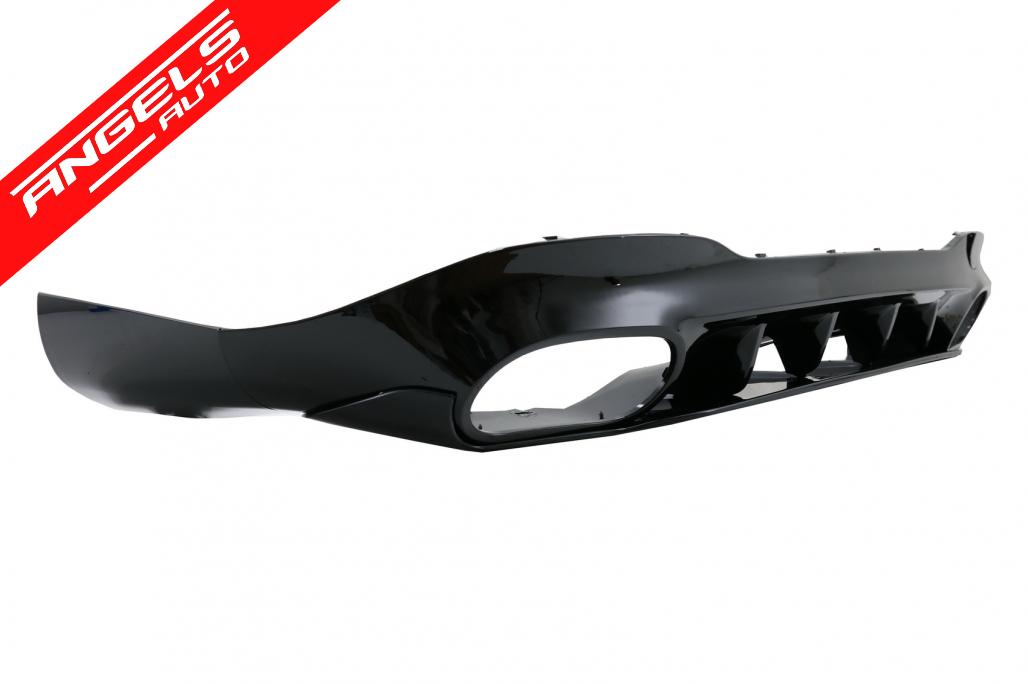 Difuzor Bara Spate si Tobe compatibil cu Mercedes CLA X118 C118 CLA45S (2019-up) GT-R Look - imagine 3