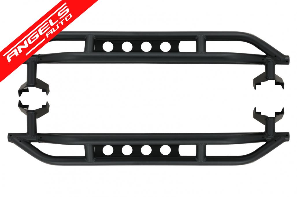 Praguri trepte laterale compatibile cu Jeep Wrangler Rubicon JK 2 Usi (2007-2017) - imagine 2