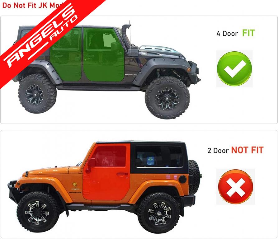 Praguri Trepte Laterale compatibile cu Jeep Wrangler JL (2018+) 4 Usi - imagine 8