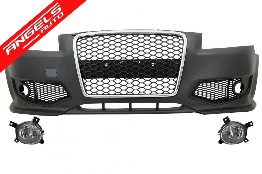 Bara Fata compatibila cu Audi A3 8P 3D 5D (06.2005-04.2008) Sport proiectoare ceata - imagine 8