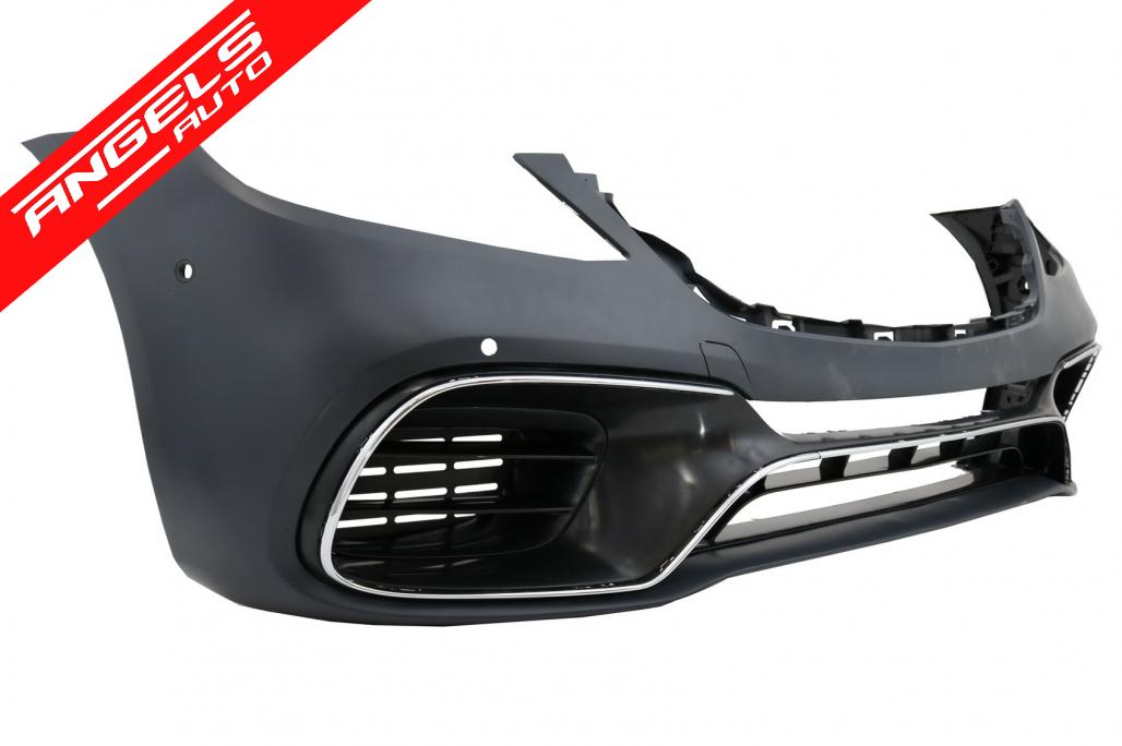Kit Full cu Stopuri Full compatibil cu Mercedes S-Class W222 (2013-2017) S63 Look - imagine 3