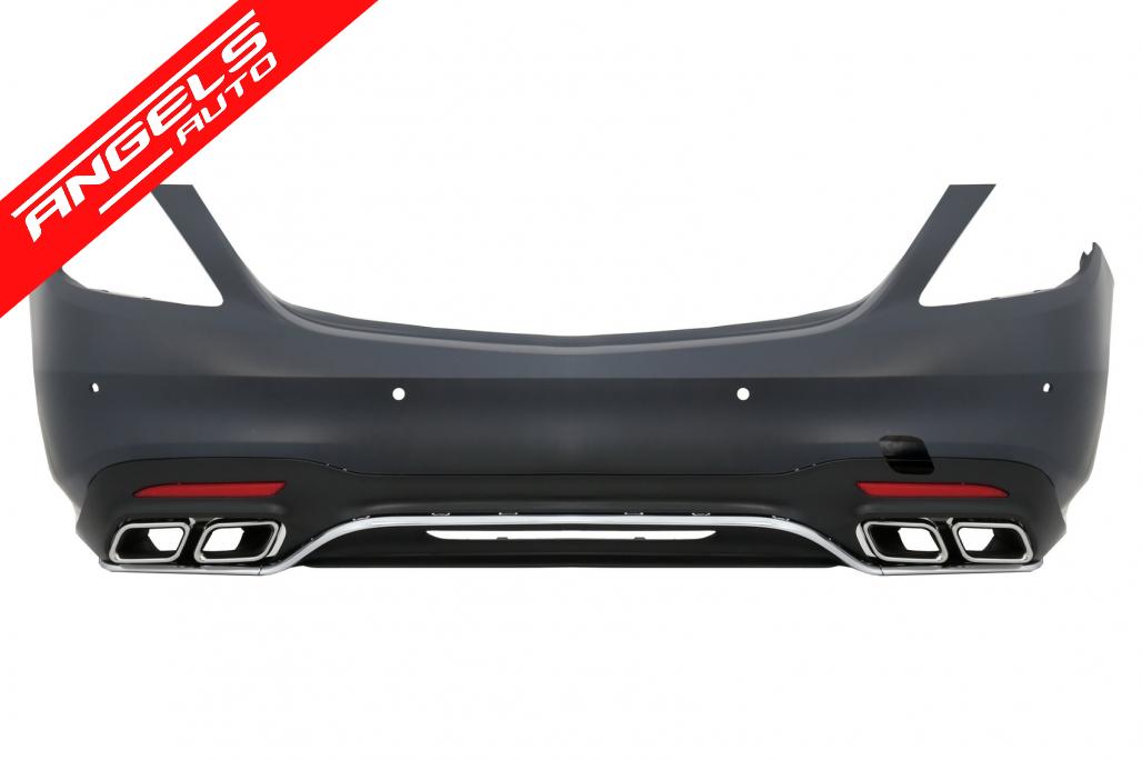 Kit Full cu Stopuri Full compatibil cu Mercedes S-Class W222 (2013-2017) S63 Look - imagine 4