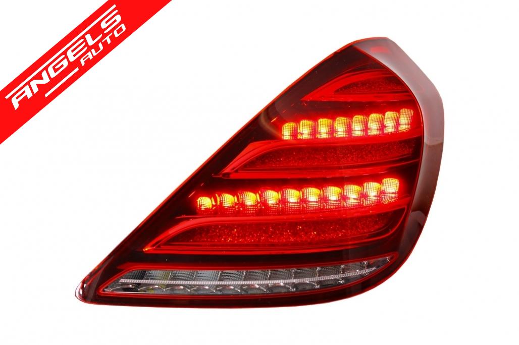 Kit Full cu Stopuri Full compatibil cu Mercedes S-Class W222 (2013-2017) S63 Look - imagine 5