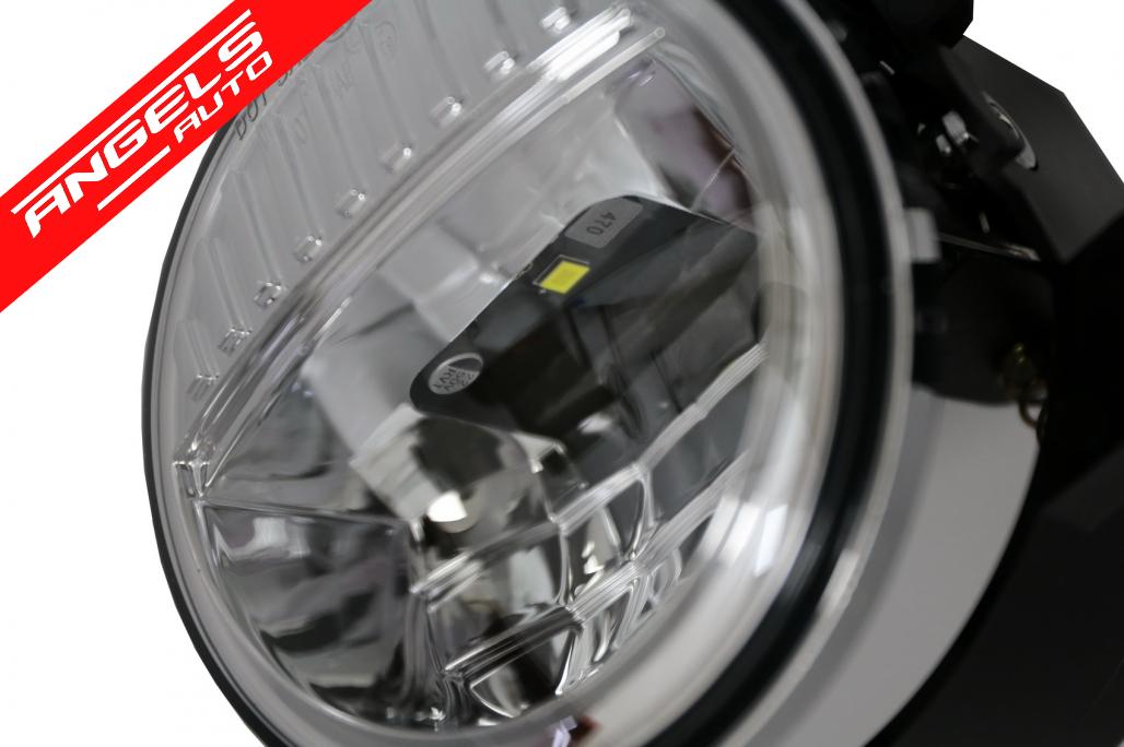 Proiectoare Ceata Full LED compatibile cu Jeep Wrangler JK TJ JL (1996-2018) 4 Inch - imagine 2