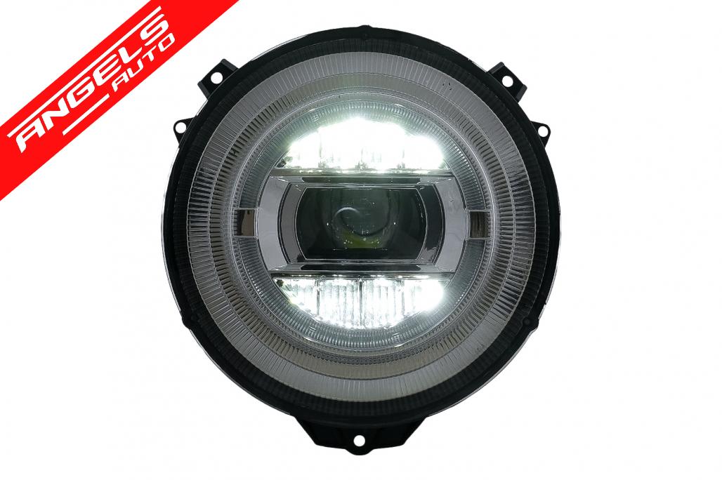 Faruri Full LED compatibile cu Mercedes G-Class W463 (2005-2017) Crom Design - imagine 5