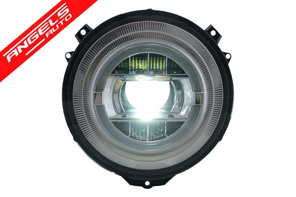 Faruri Full LED compatibile cu Mercedes G-Class W463 (2005-2017) Crom Design - imagine 6