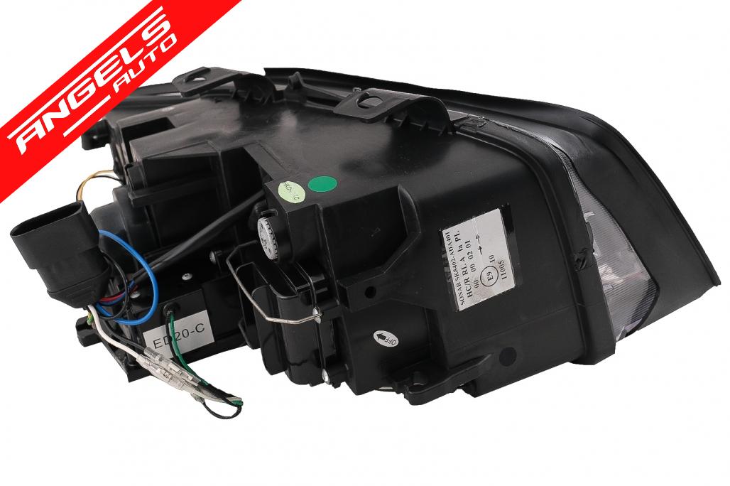 Faruri compatibile cu Audi A4 8E (2001-2004) Lumini de Zi LED DRL Black - imagine 7