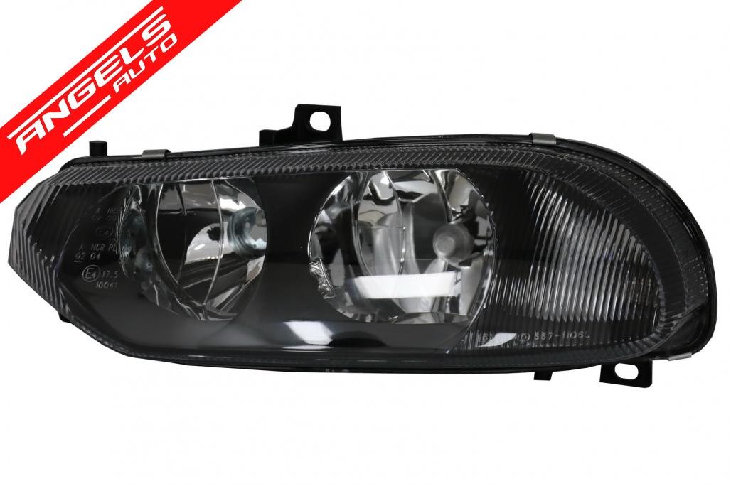 Faruri compatibile cu compatibile cu Alfa Romeo 156 (10.1997 - 06.2003) Black - imagine 2