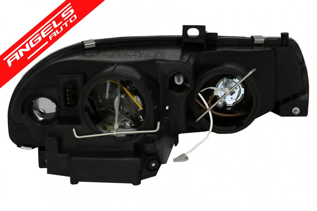 Faruri compatibile cu compatibile cu Alfa Romeo 156 (10.1997 - 06.2003) Black - imagine 5