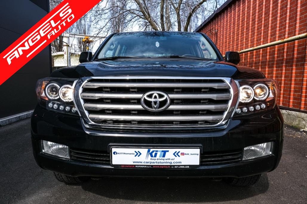 Faruri compatibile cu Toyota Land CruiserFJ200 (2008-2012) Look Negru - imagine 5