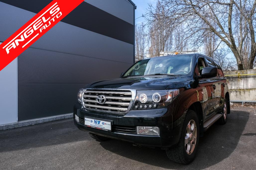 Faruri compatibile cu Toyota Land CruiserFJ200 (2008-2012) Look Negru - imagine 6