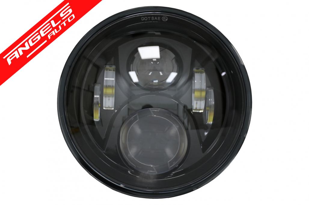 Far Motocicleta 65W 7 inch IP67 H4 LED compatibil cu Honda Hornet VTR250