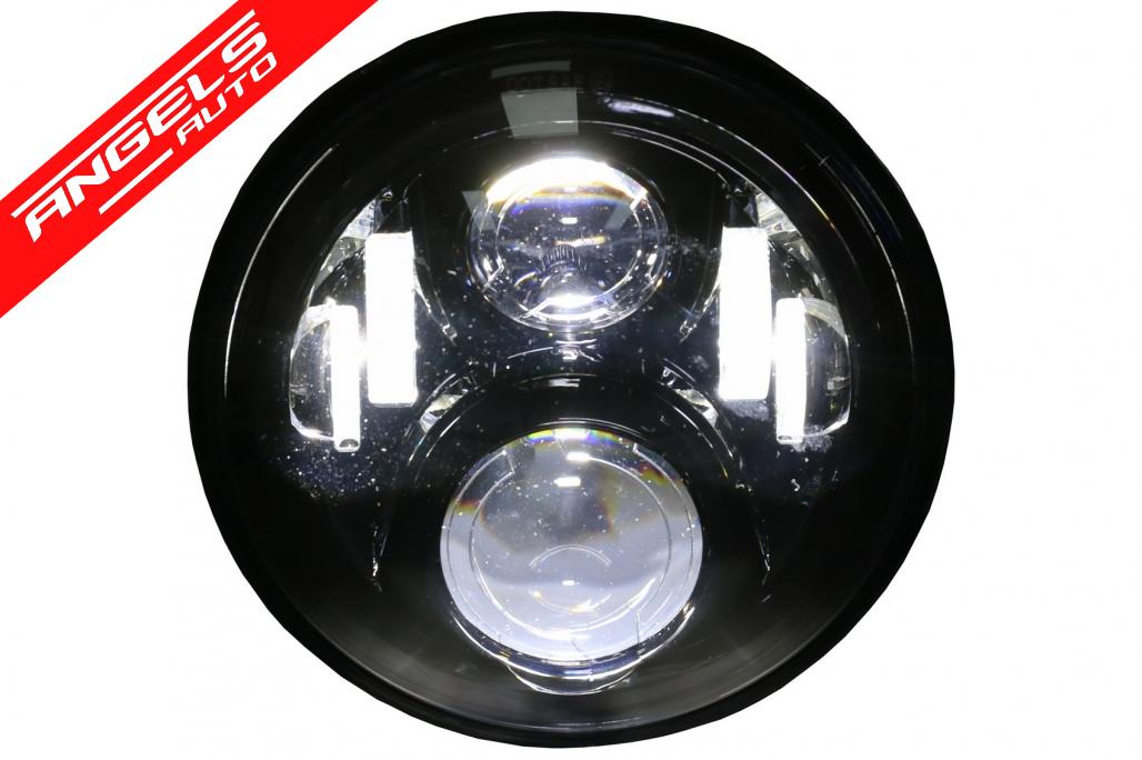 Far Motocicleta 65W 7 inch IP67 H4 LED compatibil cu Honda Hornet VTR250 - imagine 3