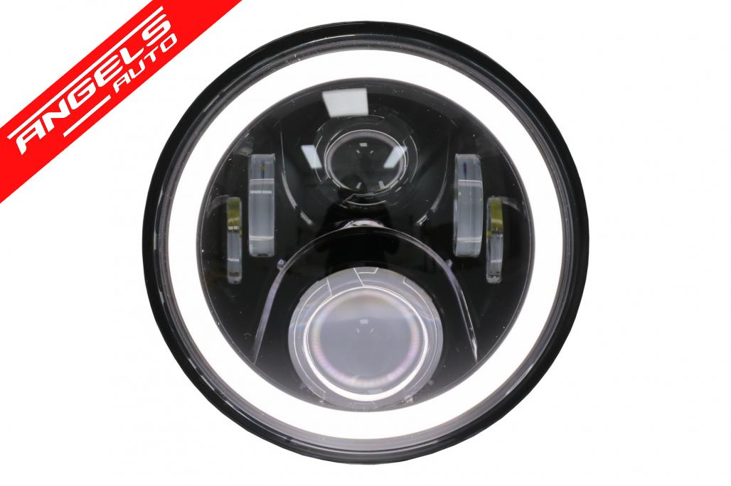 Far Motocicleta 75W 7 inch IP67 H4 LED compatibil cu Honda VTR250 - imagine 3