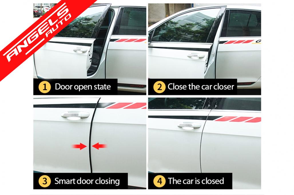 Sistem Soft-Close compatibil cu Audi Phideon Touareg Cayenne Macan Panamera Q5L Q7 - imagine 8