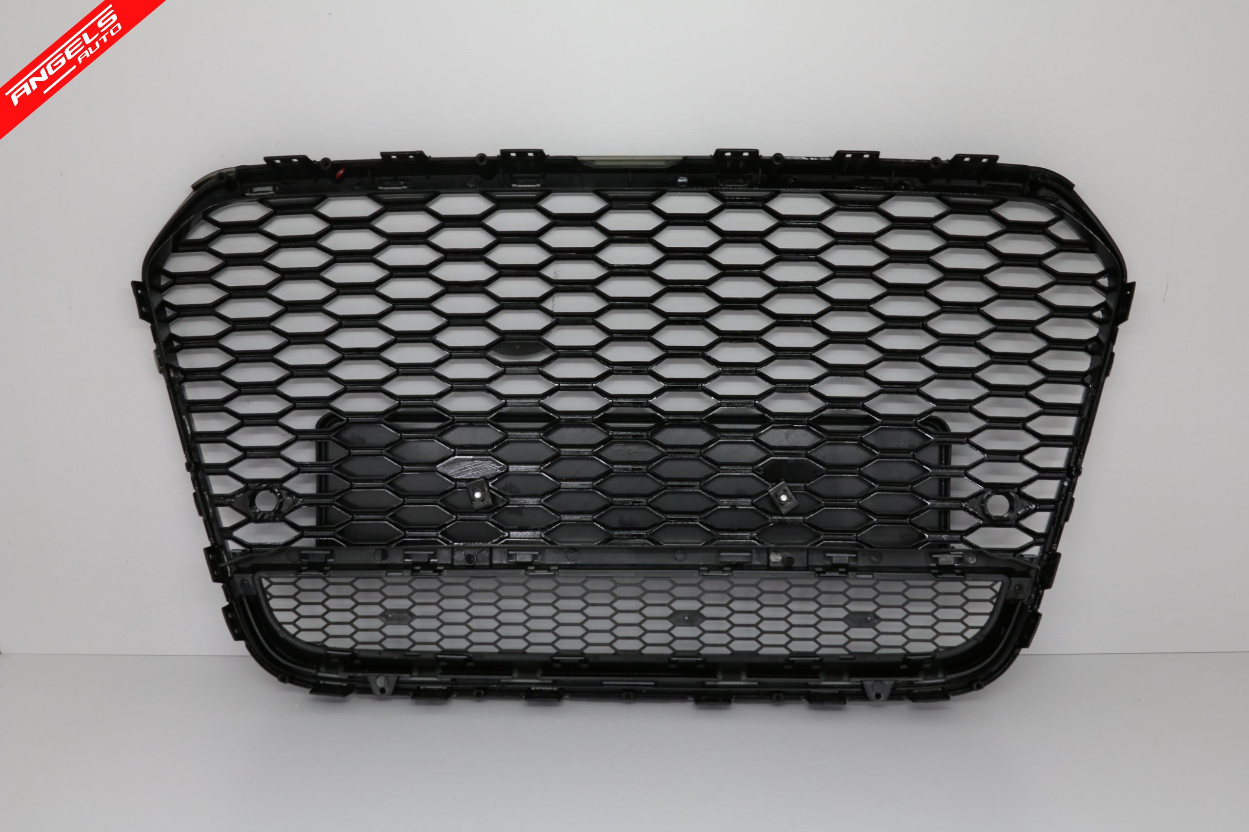 Grila compatibila cu Audi A6 C7 4G Pre-Facelift (2011-2014) RS6 Look Negru - imagine 7