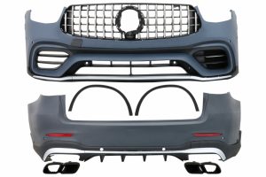 Pachet Exterior compatibil cu Mercedes GLC SUV X253 Facelift (2020-Up) GLC63 Look