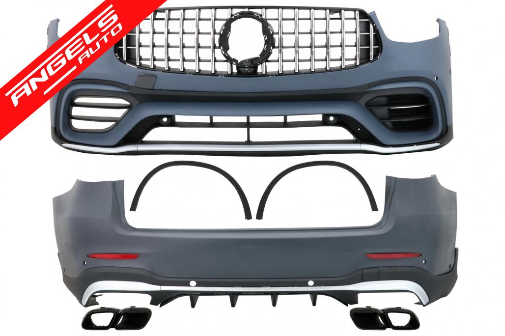 Pachet Exterior compatibil cu Mercedes GLC SUV X253 Facelift (2020-Up) GLC63 Look