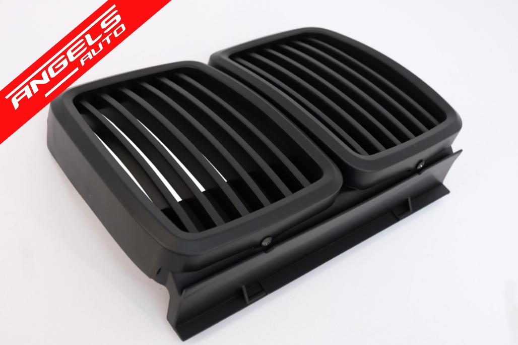 Grila Centrala compatibila cu BMW Seria 3 E30 (1982-1994) Negru Mat - imagine 2
