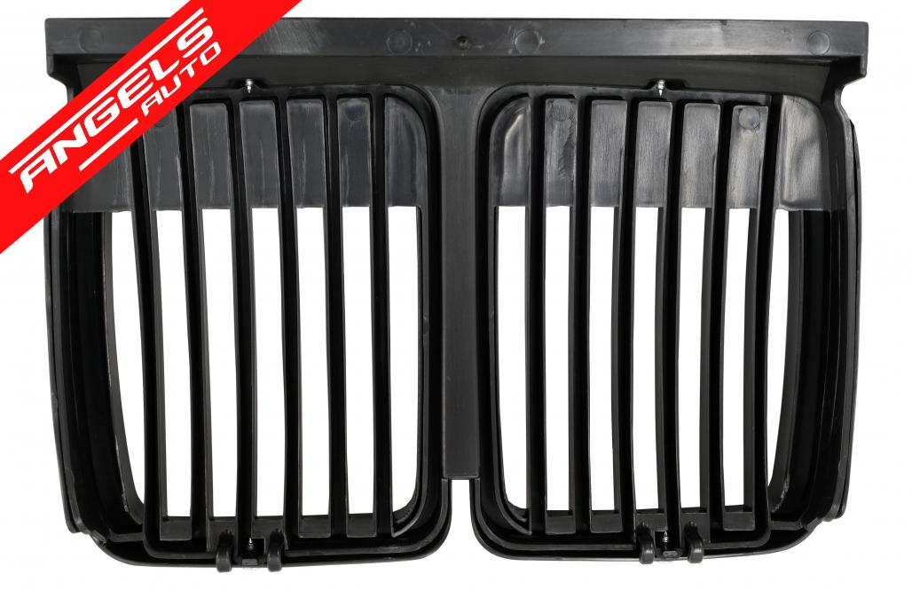 Grila Centrala compatibila cu BMW Seria 3 E30 (1982-1994) Negru Mat - imagine 4