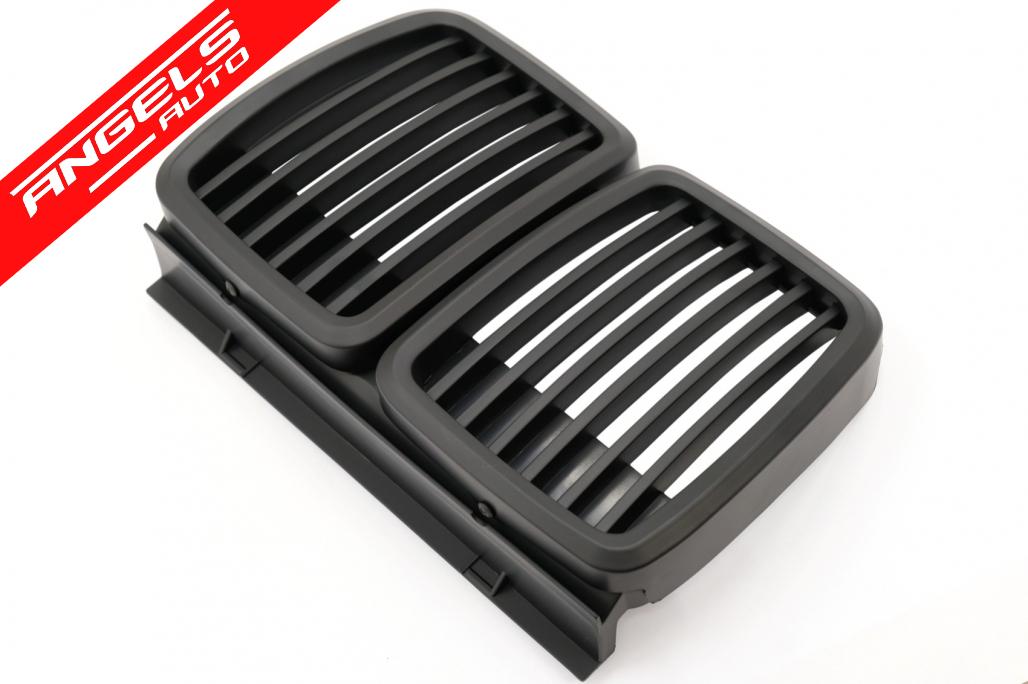 Grila Centrala compatibila cu BMW Seria 3 E30 (1982-1994) Negru Mat - imagine 7