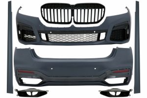 Pachet Exterior compatibil cu BMW G12 LCI Facelift Seria 7 (2019-Up) M-Technik Look