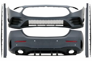Kit Exterior Complet compatibil cu Mercedes A-Class V177 Sedan (2018-Up) A35 Look