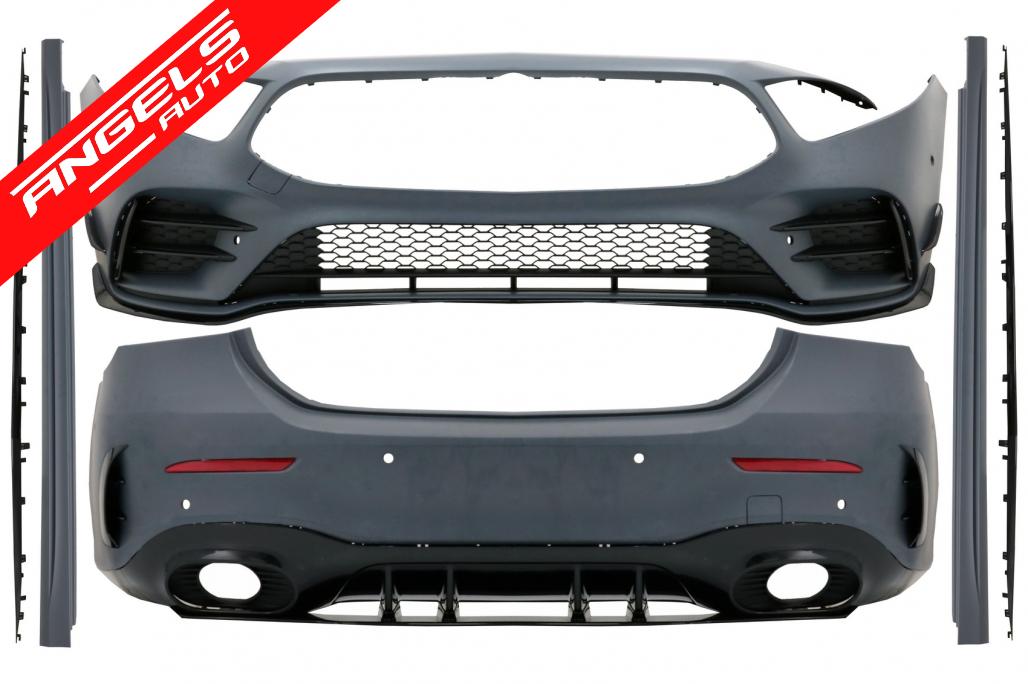 Kit Exterior Complet compatibil cu Mercedes A-Class V177 Sedan (2018-Up) A35 Look