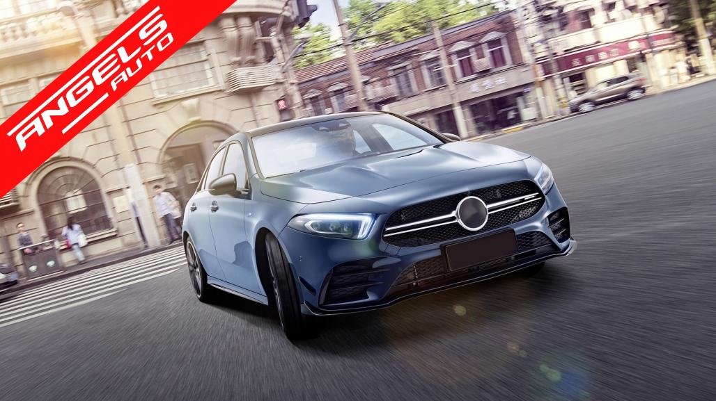 Kit Exterior Complet compatibil cu Mercedes A-Class V177 Sedan (2018-Up) A35 Look - imagine 6