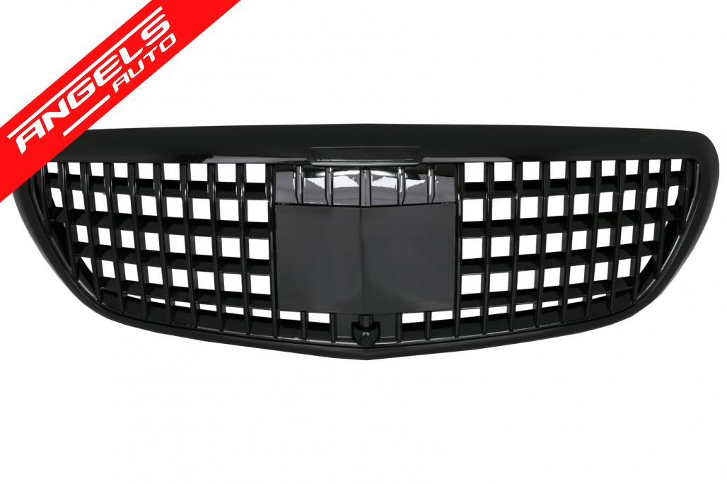 Grila Radiator compatibila cu Mercedes E-Class W213 S213 (2016-2019) Design vertical