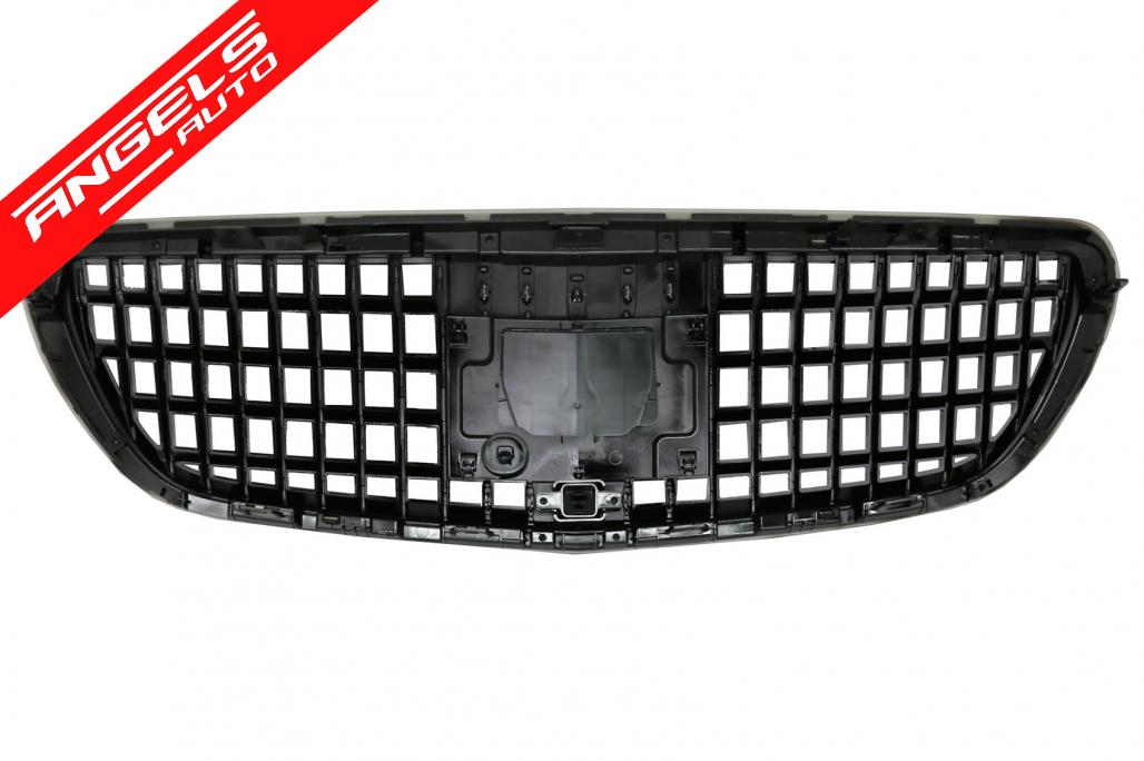 Grila Radiator compatibila cu Mercedes E-Class W213 S213 (2016-2019) Design vertical - imagine 4