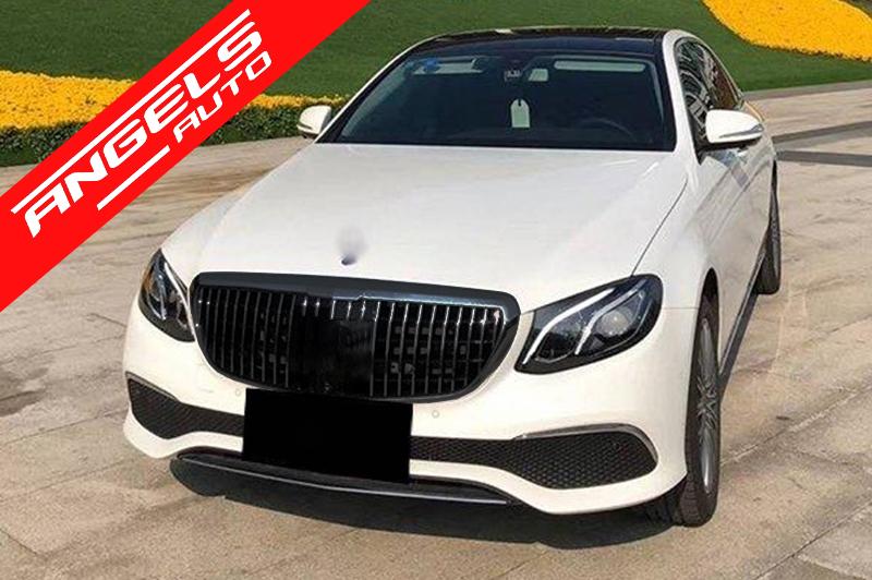 Grila Radiator compatibila cu Mercedes E-Class W213 S213 (2016-2019) Design vertical - imagine 5