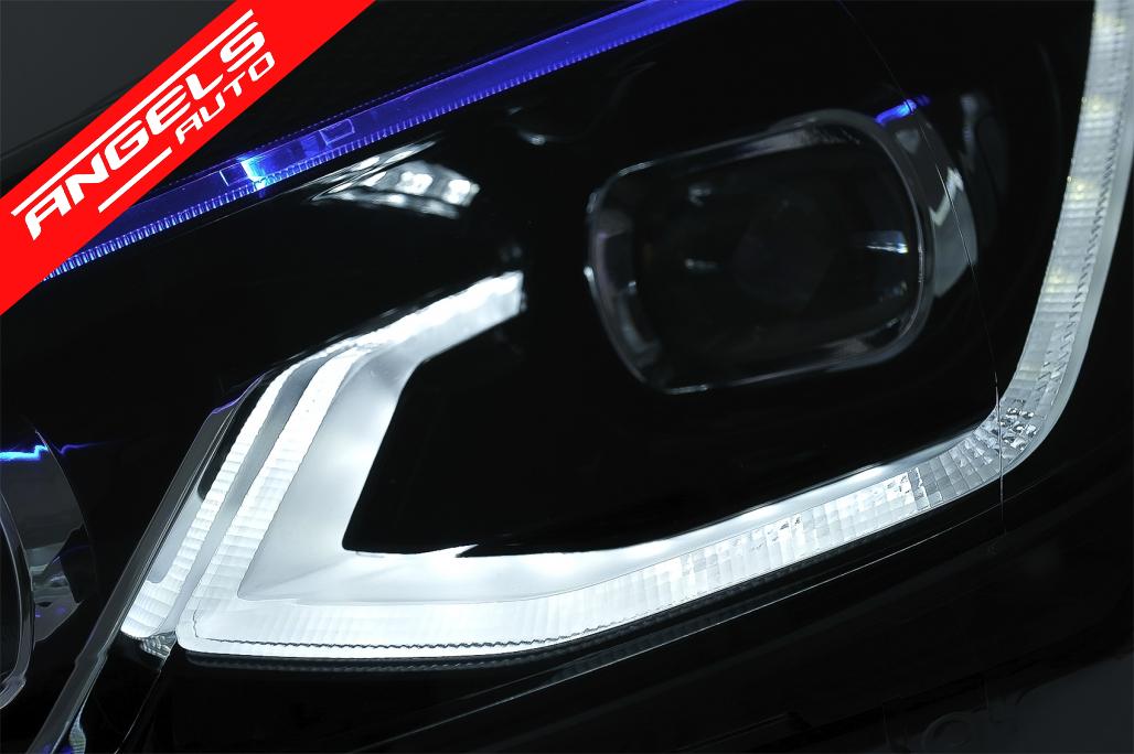 Faruri LED compatibile cu VW compatibile cu Golf 6 VI (2008-2013) conversie compatibile cu Golf 8 Design - imagine 3