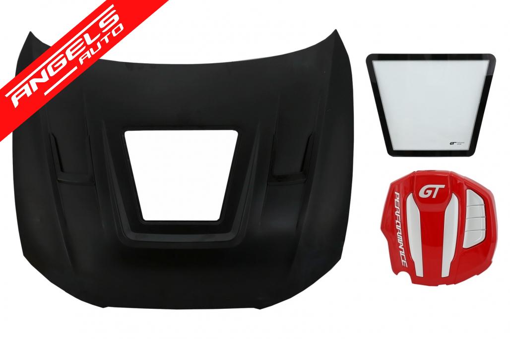 Capota Otel Inoxidabil Capac Motor compatibila cu Audi A5 B8.5 (2012-2016) GT Look