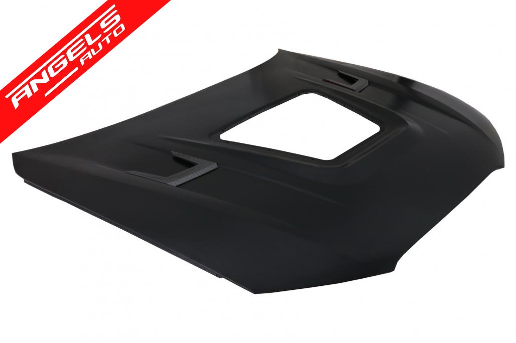 Capota Otel Inoxidabil cu Capac Motor compatibila cu Audi A6 C7 4G (2012-up) GT Look - imagine 6