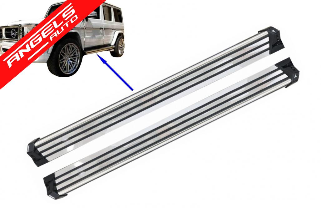 Praguri Trepte Laterale compatibile cu Mercedes G-Class W463 (1989-2018) - imagine 8