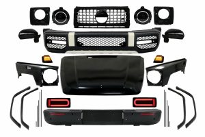 Pachet Exterior compatibil cu Mercedes W463 G-Class (1989-2018) 2018+ G63 Look